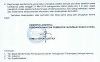 surat dirjen ppmd 2