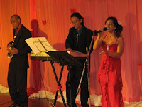 Jazz Band and Singer performing LIVE at the wedding