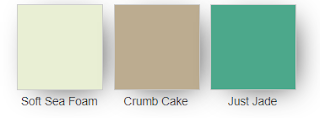 Stampin' up! neutral green colour palette, crumb cake, soft sea foam, just jade