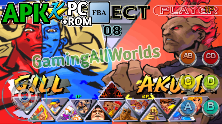 Street Fighter III 2nd Impact Plus Game Android APK 