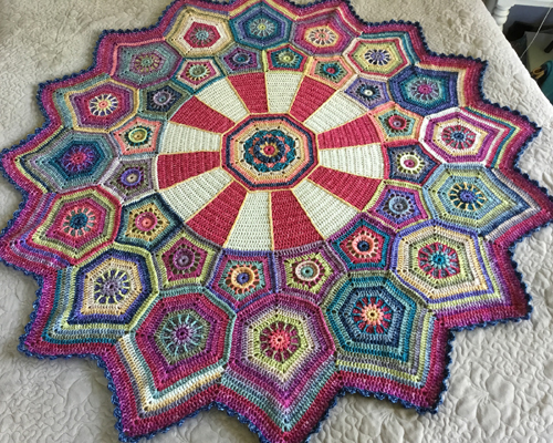 Carousel Blanket - Free Pattern 