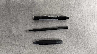 Parts of the pen