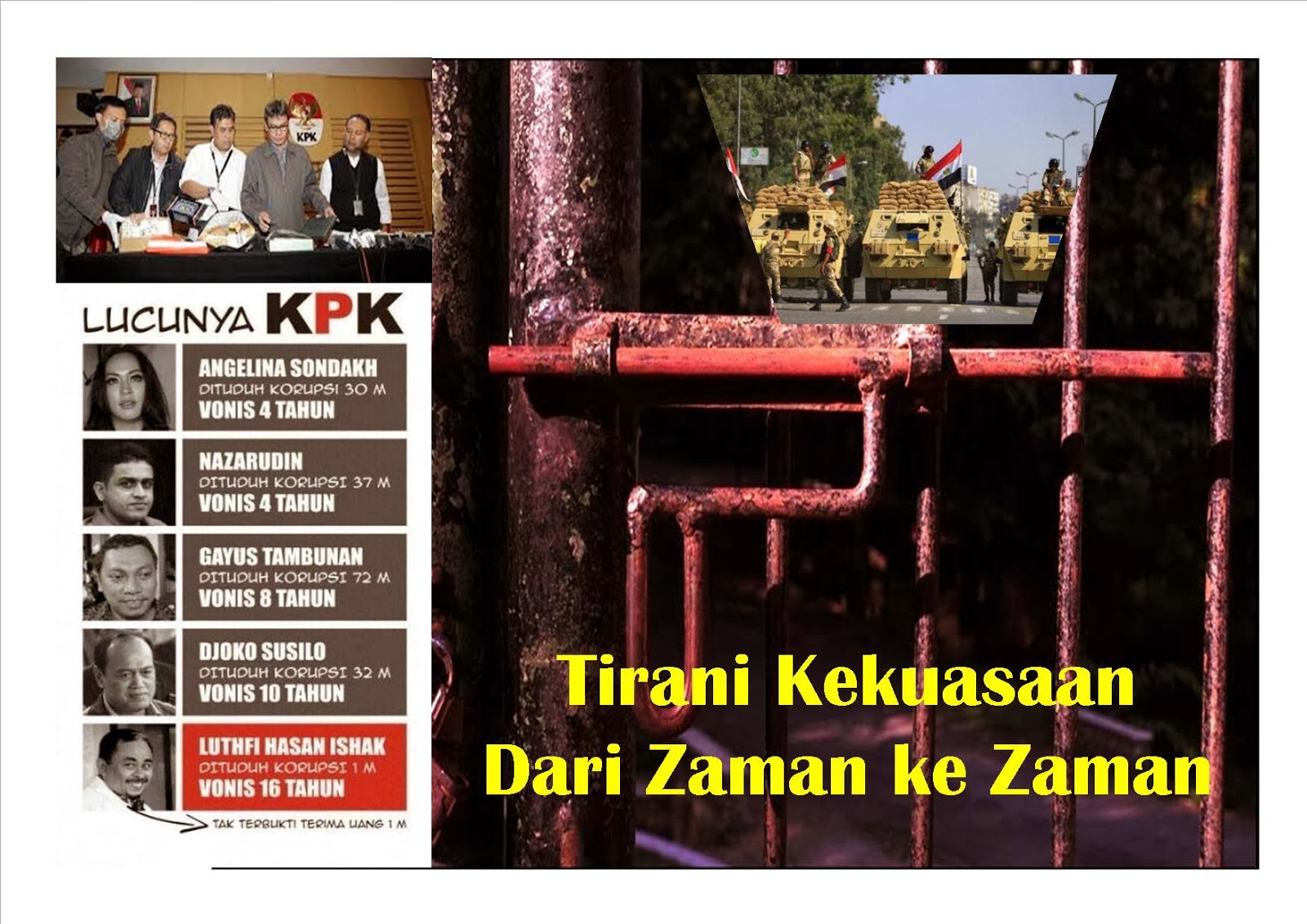 Keep PKS On Track Tirani Kekuasaan Dari Zaman Ke Zaman