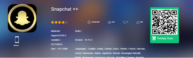What Is Snapchat++ Tutuapp Download iOS 10 No Computer