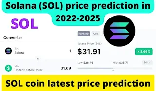 sol coin price prediction 2022, 2023, 2024, 2025