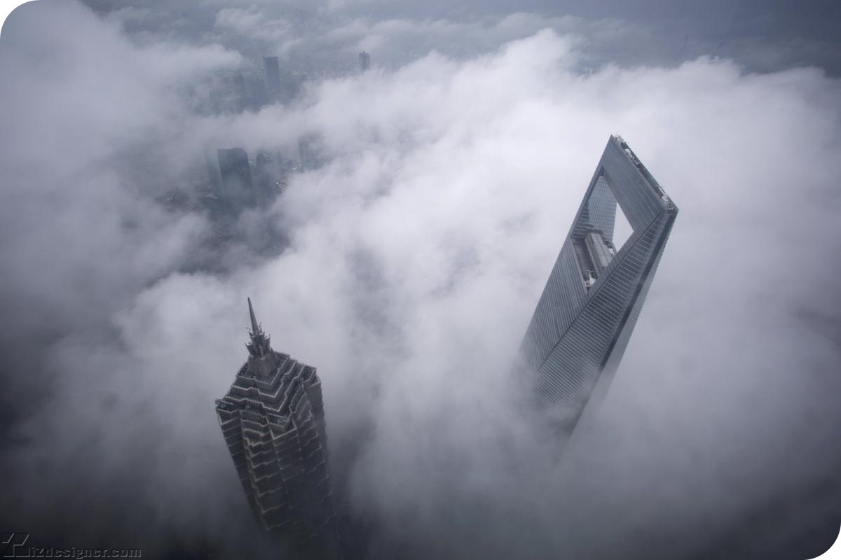 iZdesigner.com - Bộ ảnh thành phố trong sương mù