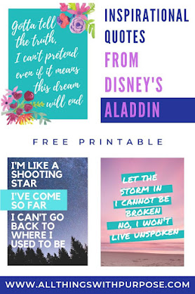 Free printable Aladdin Quotes