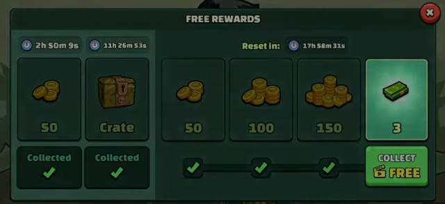 Mini Militia Collect Free Rewards