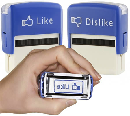 facebook like thumbs up icon. Facebook Like/Dislike Stamps