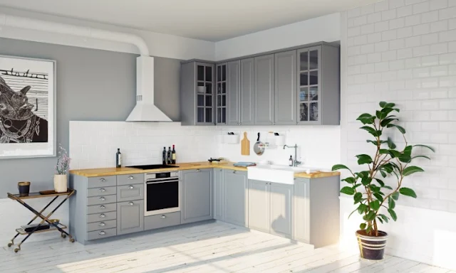 grey colour for kitchen as per vastu