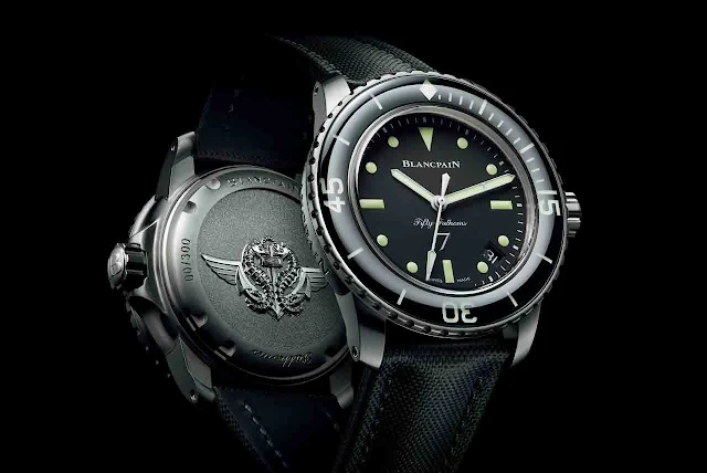 Blancpain Fifty Fathoms "Nageurs de combat" Edition ref. 5015E-1130-B52A