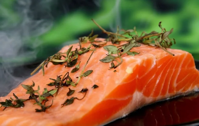 Salmone ricco di omega 3