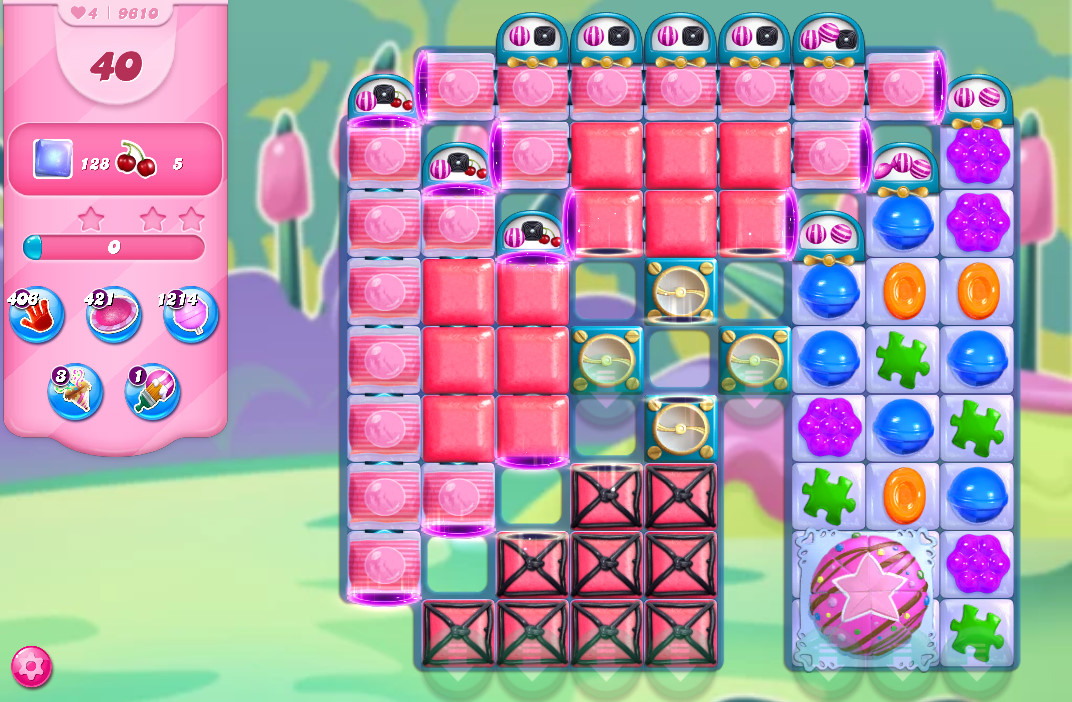 Candy Crush Saga level 9610