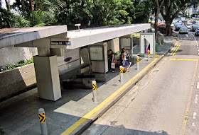 Singapore bus stop