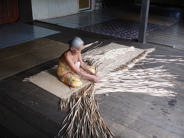 anyaman Sarawak Curitan Aqalili