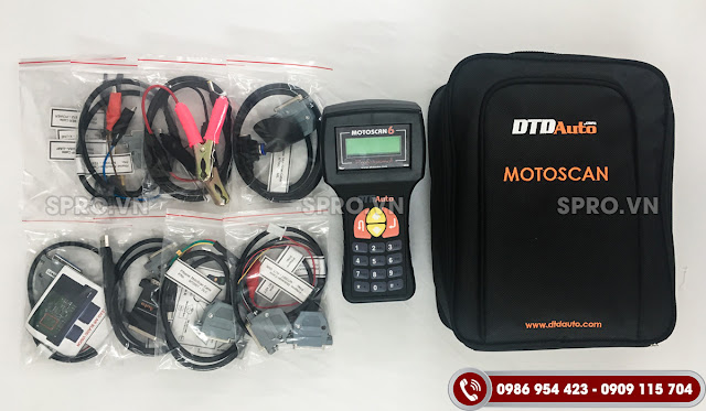 motoscan 6.2 - thiết bị đọc lỗi xe máy FI mới nhất 2019