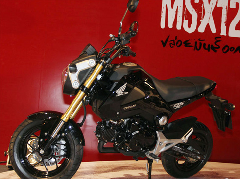 Honda MSX125 màu đen,Honda MSX125