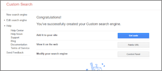 How to Add Google Custom Search Engine in Blog