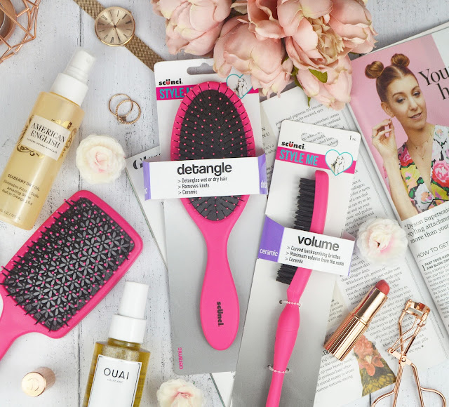 Scünci Hair Styling Brushes Review Lovelaughslipstick Blog