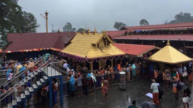 Above all else, three Malaysian ladies in Shabrimala 