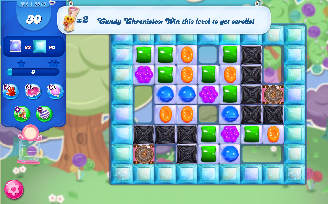 Candy Crush Saga level 5819