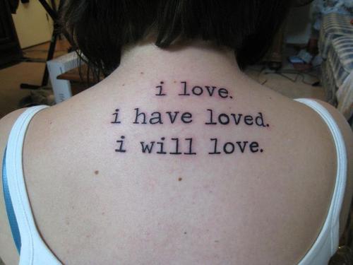 The other section of people want different tattoo quotes they can choose