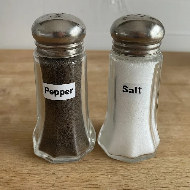 Pepper and salt
