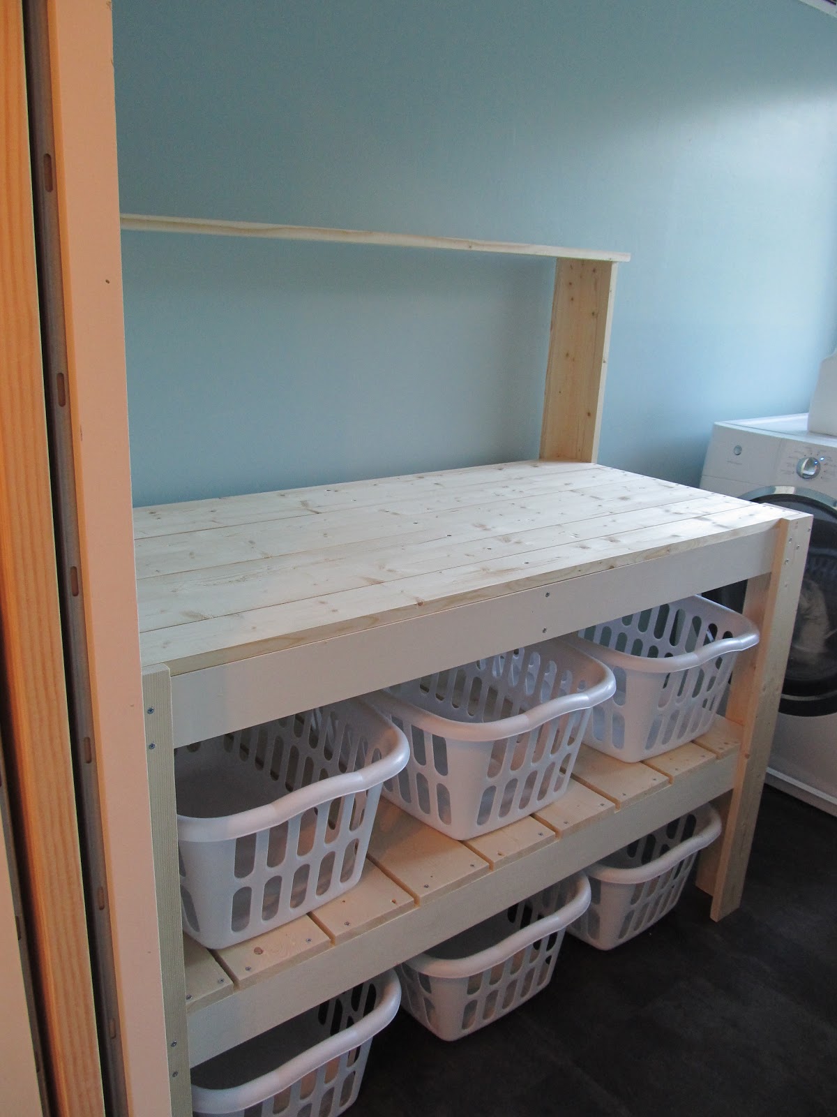 jo of all trades: Potting Bench Laundry Sorter