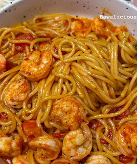 Stir Fry Shrimp Noodles Recipe [Two Easy steps]