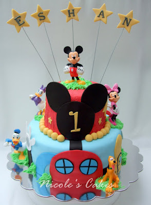 Mickey Mouse Clubhouse Birthday Cake on Mickey Mouse Clubhouse Birthday Cake   Party Ideas