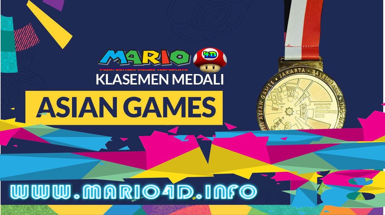 Klasemen Medali Asian Games 2018: Tambah 2 Emas, Indonesia Kukuh di Posisi Keempat