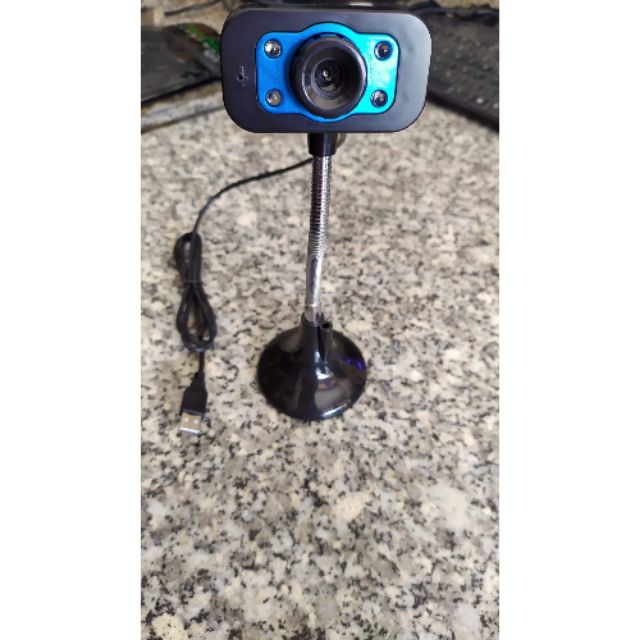 Webcam có mic và đèn, sắc nét học Online bán đồ livestream online