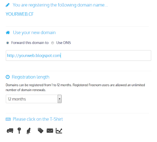 Setup .ga, .tk, .cf, .ml, .gq domain in Blogger blogspot