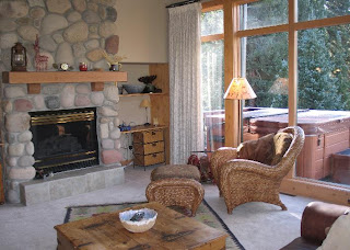 Living Room with Fireplace