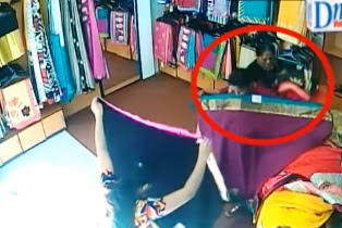 Mother and daughter arrested for stealing sari