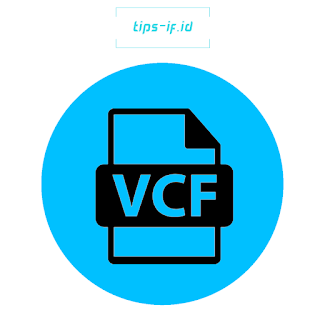 cara membuka file vcf