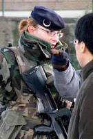 Gotta love a red-head with a gun