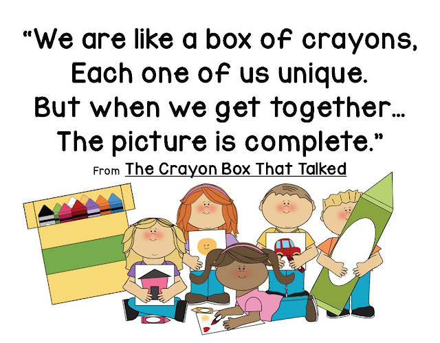 The Crayon Box That Talked Diversity Lesson