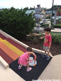 Fantasia Gardens mini golf, Disney World Orlando