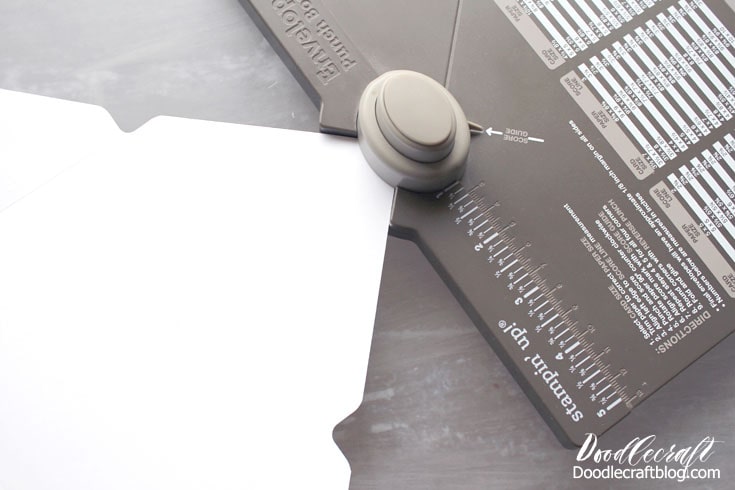Quick Tip! DIY Envelope Sticker Seals Stampin' Up! Use Your Punches! 