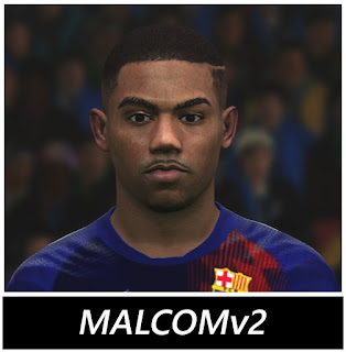 PES 2017 Faces Malcom by BenHussam