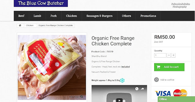 Shan Shui brand, naturally raised free-range chickens