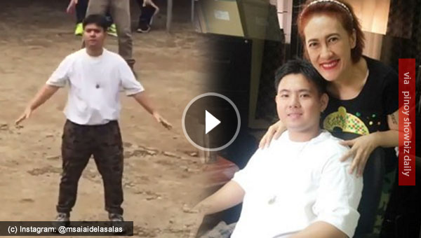 Aiai Delas Alas shares video of Jiro Manio dancing as part of drug rehab program