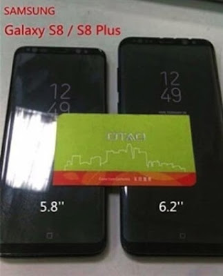 Hình ảnh thực tế của bộ đôi Glaxy S8 và Glaxy S8 Plus