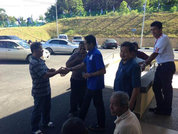 PRU13 Lawatan Pertama Khairy Sebagai Calon P131 Rembau 