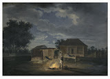 Veliki Solezhniki. Headquarters. Night of 9 July 1812 by Albrecht Adam - History, Battle Paintings from Hermitage Museum