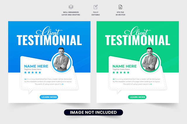 Customer feedback review layout vector free download