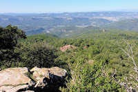 Espectacular  imagen desde el Turó del Tagamanent al Valle del Congost en el Tagamanent del Montseny