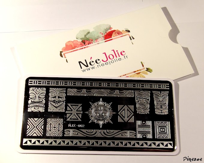 Stamping Maya avec la nouvelle plaque Née Jolie NJX 002