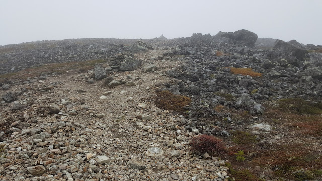 Près du sommet du Richardson